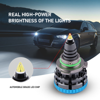 Carolyn Venta Alta Calidad Auto Luces Led Para Autos 360 Grados Cambus H4 H11 H7 10000 Luminod 4800watts 8000k Chip Csp 9005