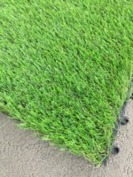 Gazon artificiel DIY Carreaux Emboîtement Herbe Terrasse Carrelage Paysage Décoration Herbe Faux Pelouse Wpc Revêtement de Sol Carrelage 12 '* 12'