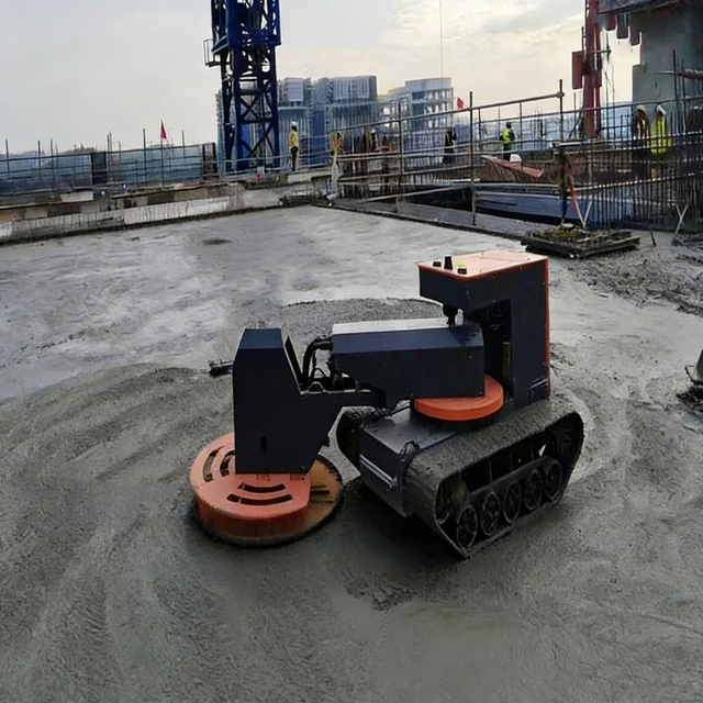 Automatization Concrete Leveling Robot Construction Robots Laser Screed Equipment for Precision Floor Construction