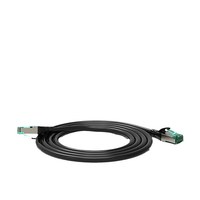 LLHY Cat7 Kabel Ethernet Terlindung 10Gbps RJ45 Patch Cord 600MHz SFTP Kabel LAN Tembaga Murni untuk Gaming Router Switch Server