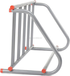 Soporte de estante de almacenamiento de bicicletas múltiples Marco de rejilla comercial Estante de bicicleta de un solo lado - Product Image 3