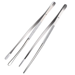 <span class=keywords><strong>Pinzas</strong></span> de Cocina Kingwise de Acero Inoxidable de 12 Pulgadas, <span class=keywords><strong>Pinzas</strong></span> Largas para Alimentos con Puntas Dentadas, <span class=keywords><strong>Pinzas</strong></span> para Cocinar - Product Image 1
