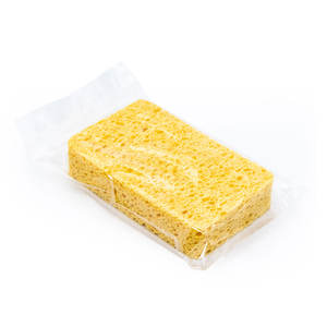 Esponja de lavado de celulosa de algodón de pulpa de madera Natural biodegradable para limpieza de cocina - Product Image 6