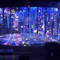 Nouvelle conception 2026 : Lumière cinétique DMX à défilement, taille personnalisable, idéale pour écrans de projection et voiles lumineux.