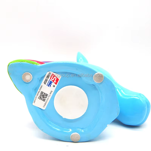 Céramique mignon OEM cadeaux arc-en-ciel <span class=keywords><strong>licorne</strong></span> économie <span class=keywords><strong>tirelire</strong></span> pour la décoration intérieure enfant cadeaux d'anniversaire Animal 3d <span class=keywords><strong>tirelire</strong></span> - Product Image 2