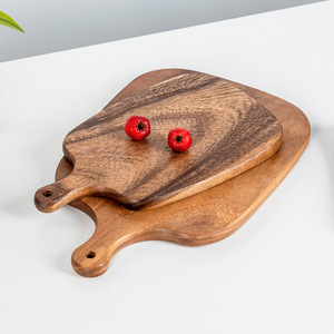 Bán buôn tùy chỉnh Walnut Keo Gỗ hình chữ nhật thớt với xử lý 1.5cm dày máy rửa chén an toàn cá nhân để sử dụng nhà - Product Image 3