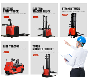 1.2ton đứng loại điện <span class=keywords><strong>Pallet</strong></span> xe nâng đạt nâng ngã ba tàu sân bay xe tải xếp chồng máy với hệ thống phanh điện từ - Product Image 4