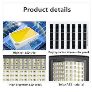 Lampadaires à énergie solaire fabricant <span class=keywords><strong>prix</strong></span> aluminium étanche Ip67 60w100w120w240w360w500w zones rurales lampes solaires à LED - Product Image 5