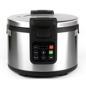 <span class=keywords><strong>Cuiseur</strong></span> <span class=keywords><strong>de</strong></span> <span class=keywords><strong>riz</strong></span> électrique à usage multiple, ustensile extra large pour hôtel <span class=keywords><strong>sushi</strong></span> dessert cuit à la vapeur en acier inoxydable 45 tasses commercial numérique - Product Image 2