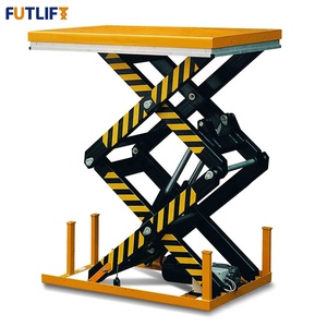 <span class=keywords><strong>Elevador</strong></span> de tijera de plataforma grande Mesas elevadoras de transpaletas de 2000Kg - Product Image 4