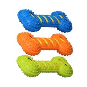 Natural Rubber <strong>Dog</strong> Chew <strong>Bone</strong> Squeaky Noise-Making Toy Aggressive Chewers Tough <strong>Dental</strong> Molar Stick for Medium Large <strong>Dogs</strong> - Product Image 3