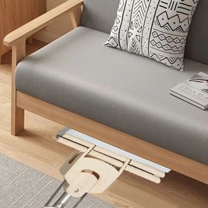Mop in Acciaio Inox Retrattile da 27cm con Spugna PVA, Doppio Rullo, Tecnica di Strizzatura Rapida, Ammorbidisce la Pulizia del Pavimento - Product Image 4