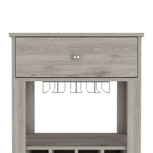 DB deposito E-SHOP grigio chiaro Margh Bar carrello cassetto elegante soluzione di archiviazione - Product Image 4