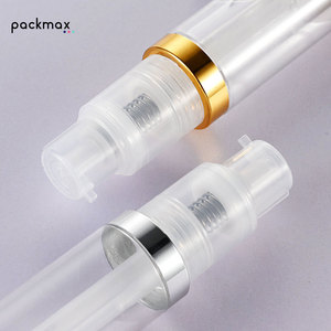 <b>Empty</b> baby talcum powder talc dry shampoo 18ml transparent plastic PET powder <b>spray</b> <b>bottle</b> with glitter pump - Product Image 5