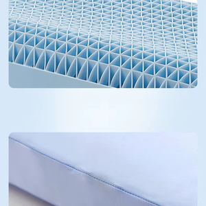 Bantal Leher Bentuk Gelombang Ergonomis TPE Lembut Bernapas Daya Pantul Tinggi Dapat Dicuci Anti-Apnea Bantal Tidur - Product Image 2