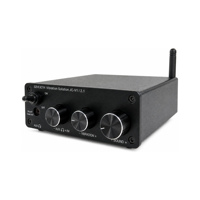 Amplificateur audio de voiture 2.1 canaux BT 5.0 12V-24V Mini HiFi Subwoofer pour transducteur tactile Bass Shaker