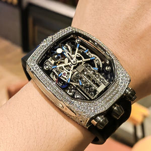 Super Quality Business Wristwatch Automatic Mechanical Watch <b>for</b> <b>Men</b> Diamond Iced Out Watches - Product Image 2