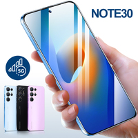 Note 30 3+64 Go 5+13 MP 4800 mAh 10 cœurs Téléphones mobiles chinois bon marché Version globale Android 10 Double SIM Smartphone 5G