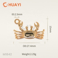 Nouveaux ornements de pendentif rond floral découpé en or mat, accessoires en métal pour bikini, porte-soutien-gorge, décoration, breloques pour sous-vêtements