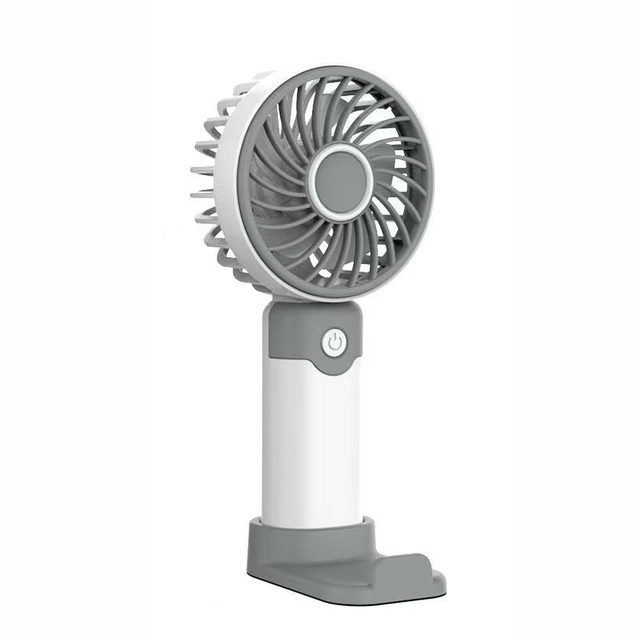 Mini Handheld Plastic Fan Portable USB Rechargeable for Small Offices Homes Car & RV Use with Long-lasting Battery Box Packaging