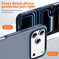 Nouvelle Coque de Téléphone Luxe Mate Anti-choc Effet Peau pour iPhone 17 Pro Max 17Air 16E 15 14Plus 12 13