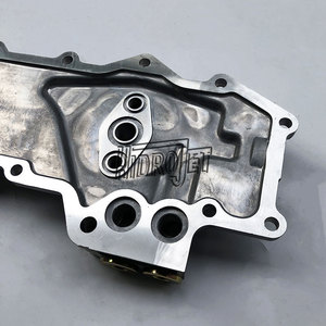 Bán buôn Chất lượng cao tản nhiệt dầu Cooler bìa cho Mitsubishi <span class=keywords><strong>6d14</strong></span> 6D15 6D16 trong kho Phụ tùng máy xúc phụ kiện - Product Image 2