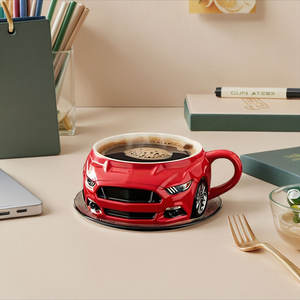 <span class=keywords><strong>Tasse</strong></span> de voiture créative et belle. une <span class=keywords><strong>tasse</strong></span> à café faite à la main en acier inoxydable. - Product Image 2