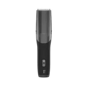 white color hair trimmer use for baby Vacuum hair trimmer waterproof cordless