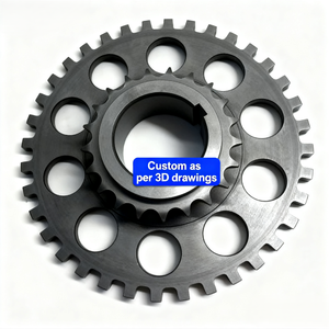 Pièces de moteur d'excavatrice de haute qualité usinées CNC et par électroérosion à fil, fabriquées en Chine, anodisées dans toutes les couleurs - Product Image 1