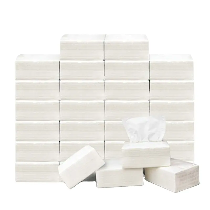 OEM High Quality Facial Tissue Paper 2/3 Ply and Soft Quality paper towels Office & Hotel Virgin Wood Pulp