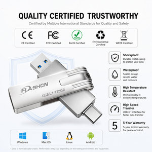 FlashCN Speed Solid-State USB 3.0 1TB 2TB 512GB Type-C OTG Custom Flash Drive Aluminum Heat <b>External</b> <b>SSD</b> Longyexing - OEM / ODM - Product Image 5