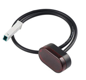 Guardabarros Duradero para Scooter Eléctrico Xiaomi Mijia <span class=keywords><strong>M365</strong></span> M187 Pro, Protector de Salpicaduras para Neumáticos con Luz Trasera - Product Image 5