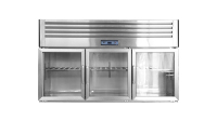 Réfrigérateur commercial à vitrine en acier inoxydable Réfrigérateur mural Offre Spéciale