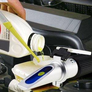 4-in-1 <span class=keywords><strong>DEF</strong></span> Anticongelante Refrigerante <span class=keywords><strong>Refractometer</strong></span> para Diesel Exhaust Fluid Battery Ácido e pára-brisas Washer Fluid