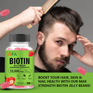 Factory Wholesales Regulate Nervous System <b>Biotin</b> 10000mcg <b>Gummies</b> Hair Skin Nails Nourishment with <b>Biotin</b> Supplement - Product Image 6
