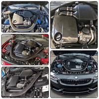طقم مبرد بيني علوي من KYOSATR مع أنابيب شحن متوافق مع BMW 15-20 M2 M3 F80 M4 F82 F83 S55