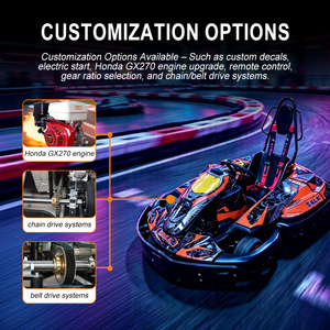 Karts Comerciales TSKART de Gasolina para Adultos, Karting de Alto Rendimiento para Carreras en Pista, Servicio de Alquiler para Clubes, SGL-200 de Alta Utilidad - Product Image 5