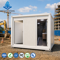 Inodoro Portátil Modular Prefabricado Pequeño para Eventos y Resorts, Panel Sándwich, Baño Móvil, Latrina Portátil
