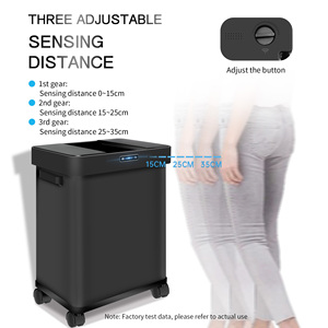 <span class=keywords><strong>Cubo</strong></span> de <span class=keywords><strong>Basura</strong></span> Inteligente Eléctrico de 50L con Tapa Deslizante Doble |   Sensor Automático y Control Táctil |   <span class=keywords><strong>Cubo</strong></span> de <span class=keywords><strong>Basura</strong></span> para Cocina - Product Image 5