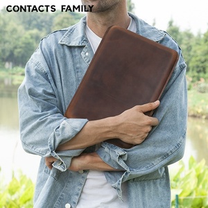 Contact's gia đình sang trọng chính hãng Da Macbook Pro 14.2 inch 2021 mang theo tay áo chống sốc máy tính xách tay trường hợp - Product Image 2