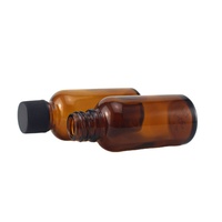 Flacon compte-gouttes en verre ambré Euro 10ML avec bouchon inviolable pour huile essentielle