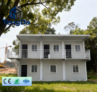Dormitoires multi-étages modulaires en conteneurs, polyvalents pour bureaux, salles à manger, escaliers, cours, parcs, extérieurs, hôpitaux, sous-sols, en acier