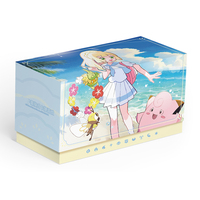 Jeu de cartes à collectionner PTCG en chinois simplifié original, coffret cadeau Lillie & N avec 18,0 boosters, jeux de société