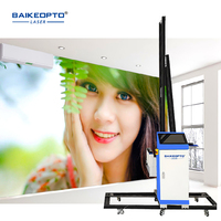 Mesin cetak dinding 3d otomatis Panel dinding 3d mesin pencetak Mural vertikal mesin cetak Uv dinding mesin Printer
