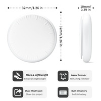 Traceur Bluetooth Android anti-perte à aspiration magnétique, localisateur de voiture, chercheur de téléphone pour vélo électrique, balise à distance S8 sans batterie