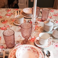 Verres à vin personnalisés Samyo en gros, style vintage mexicain, gobelets à vin rouges embossés de couleur rose pour mariage
