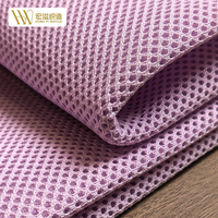 Tissu en maille 3D 100 % polyester respirant pour empeignes et languettes de chaussures de sport, fabricant chinois OEM et ODM