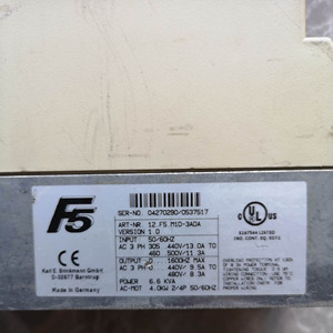 Variador de Frecuencia de 4.0kw 12.f5.m1d-3ada para Keb, Usado, con 3 Meses de Garantía, Equipos de Automatización e Industriales, Construcción de Aluminio y Plástico - Product Image 4