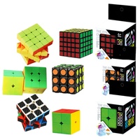 Cube Magique Éducatif Personnalisé 3x3x3 en Promotion – Cube de Vitesse Magnétique à Mouvement Fluide en Plastique avec Emballage Boîte Couleur