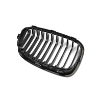 Grille avant Haomu en ABS noir brillant à lamelles simples, qualité supérieure, modèle HMF20-205 pour Série 1 F20 (2012-2014)